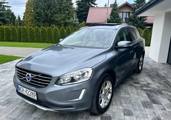 Volvo XC 60 cena 78900 przebieg: 145000, rok produkcji 2016 z Wąbrzeźno małe 254